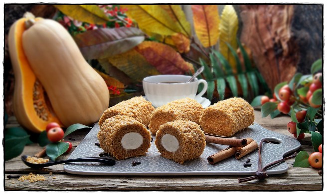 rollitos de calabaza especiada rellenos de crema de queso 2.JPG