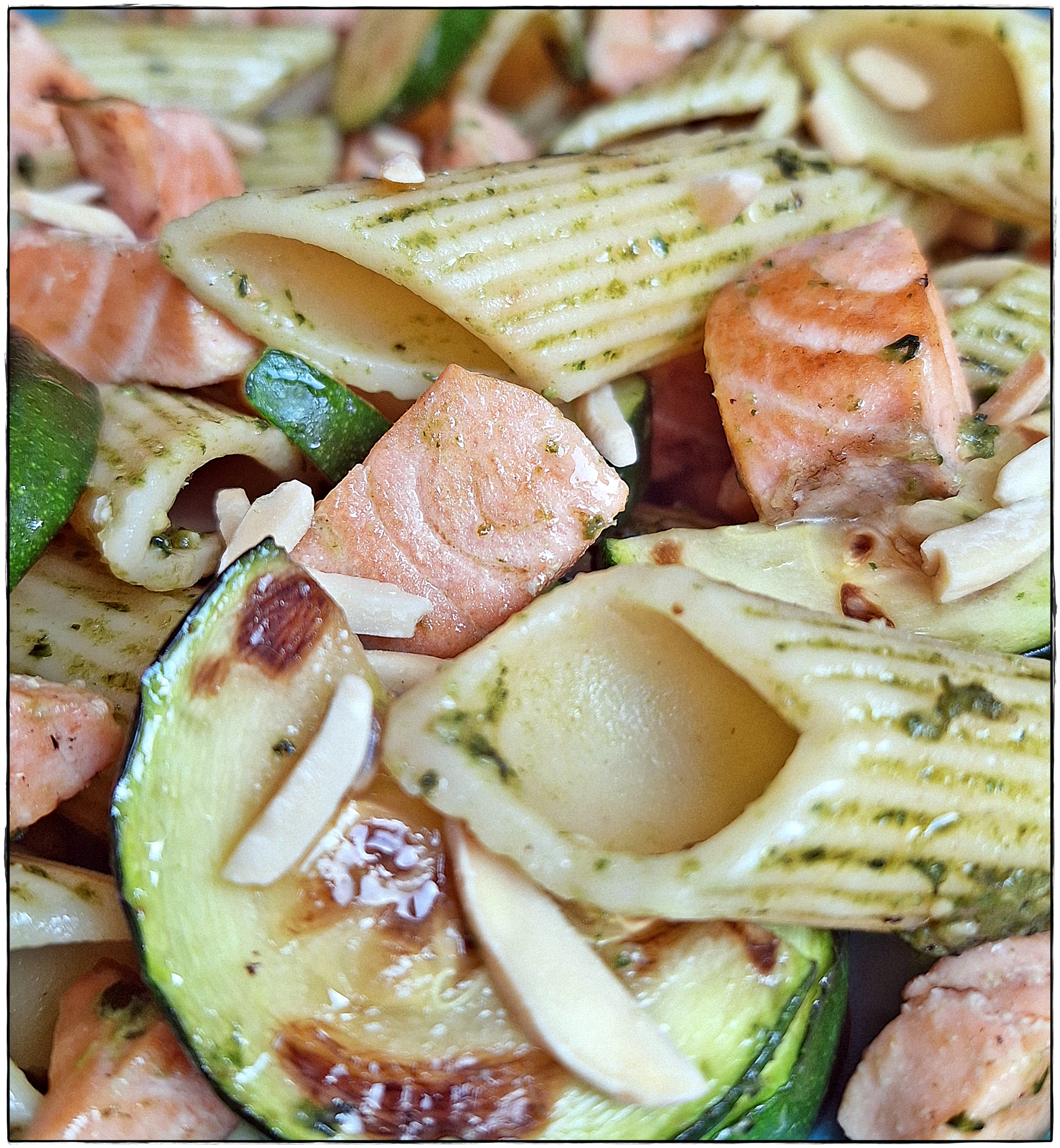 Pasta con salmon 4